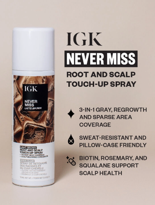 IGK Never Miss Root Cover Spray