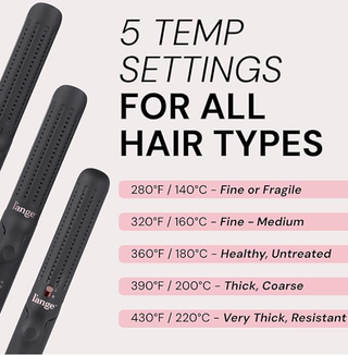 L'ANGE HAIR Le Duo Airflow Styler | 2-in-1 Curling Wand